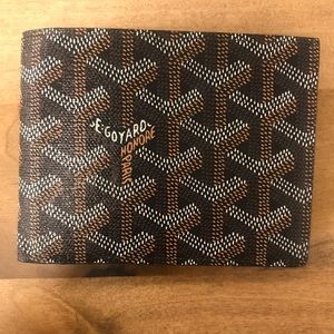 Goyard Victoire Wallet Goyardine Black